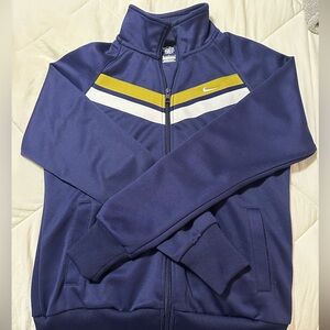 M Nike Navy blue zip up jacket